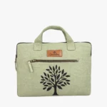 Ipad/tablet sleeve/Cover- Khakhi green with Handblock tree print